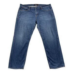 Hudson Jeans Mens 42x30 Blue Byron Straight Leg Mid Rise Denim
